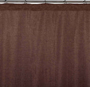 Voilage À Galon Fronceur Cinnamon Marron Foncé 200 x 290 cm - Madura - The Cool Republic