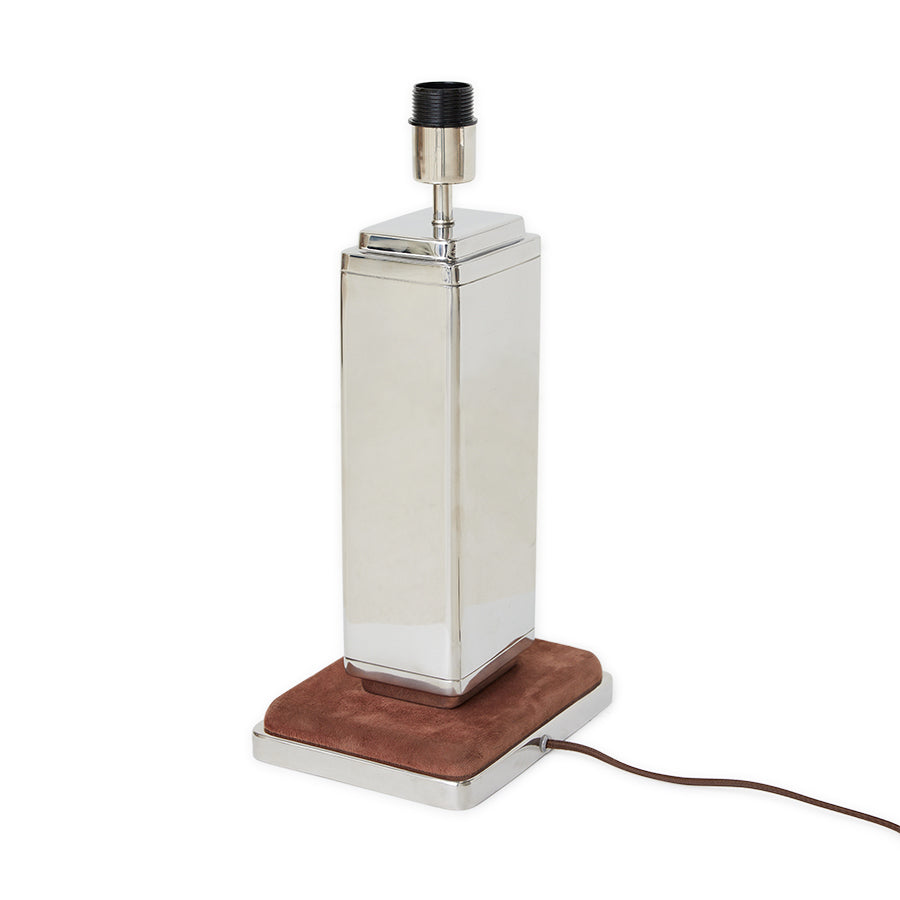 Pied de lampe Brut Chrome - HKLIVING