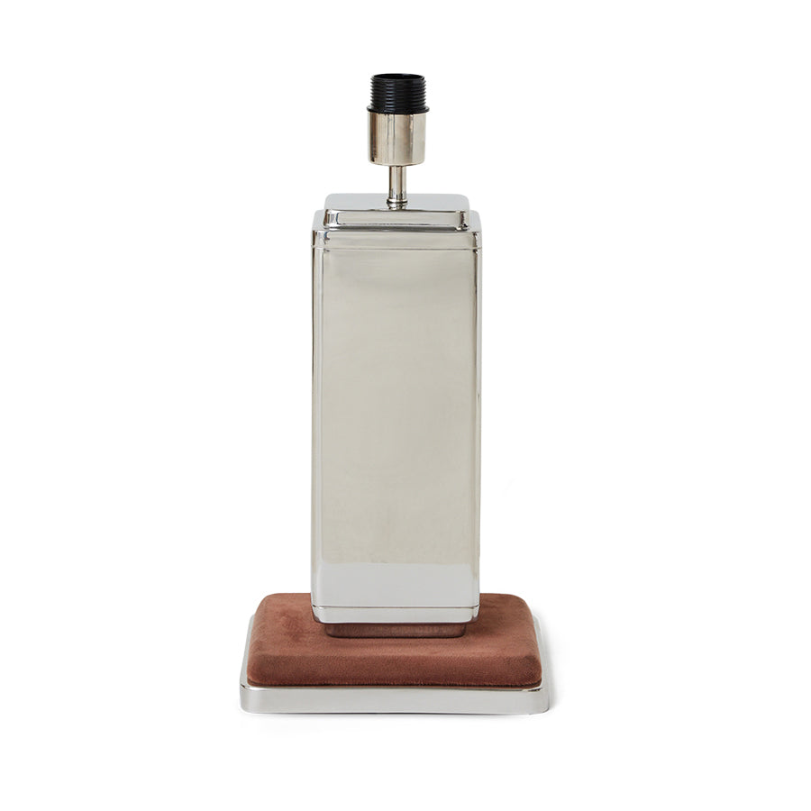 Brut Chrome lamp base - HKLIVING
