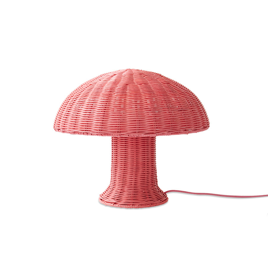 Rattan table lamp Blush - HKLIVING