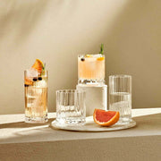 Wayne Set de 4 verres High Ball 250 Cc - Nude Glass - The Cool Republic