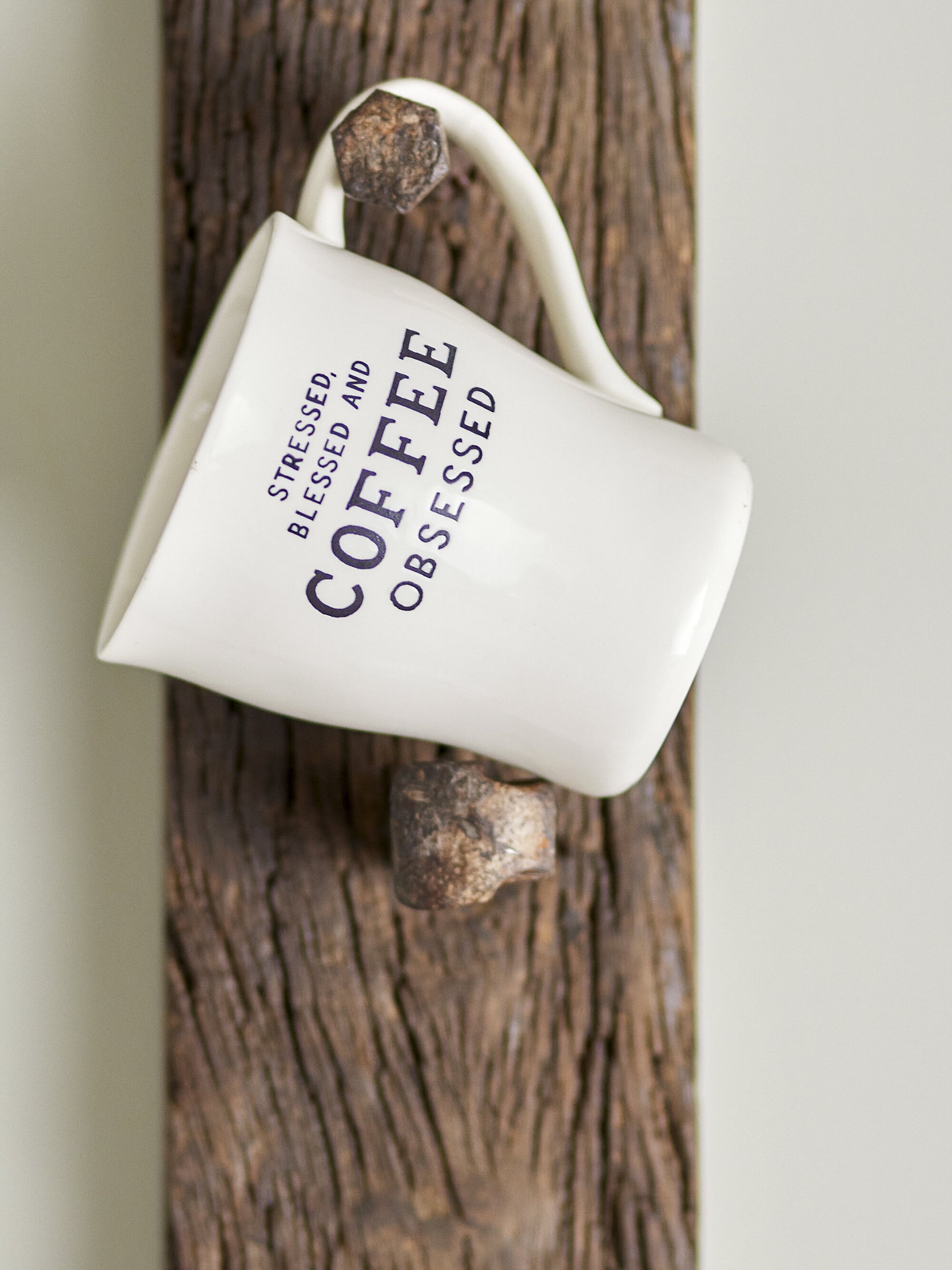 Wendy Cup White Stoneware - Bloomingville